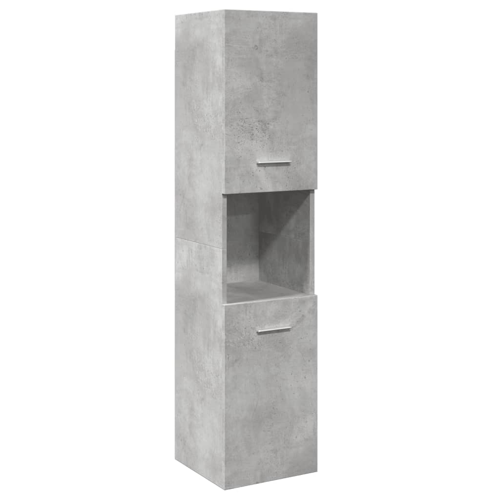 4 Piece Bathroom Furniture Set Engineered Wood