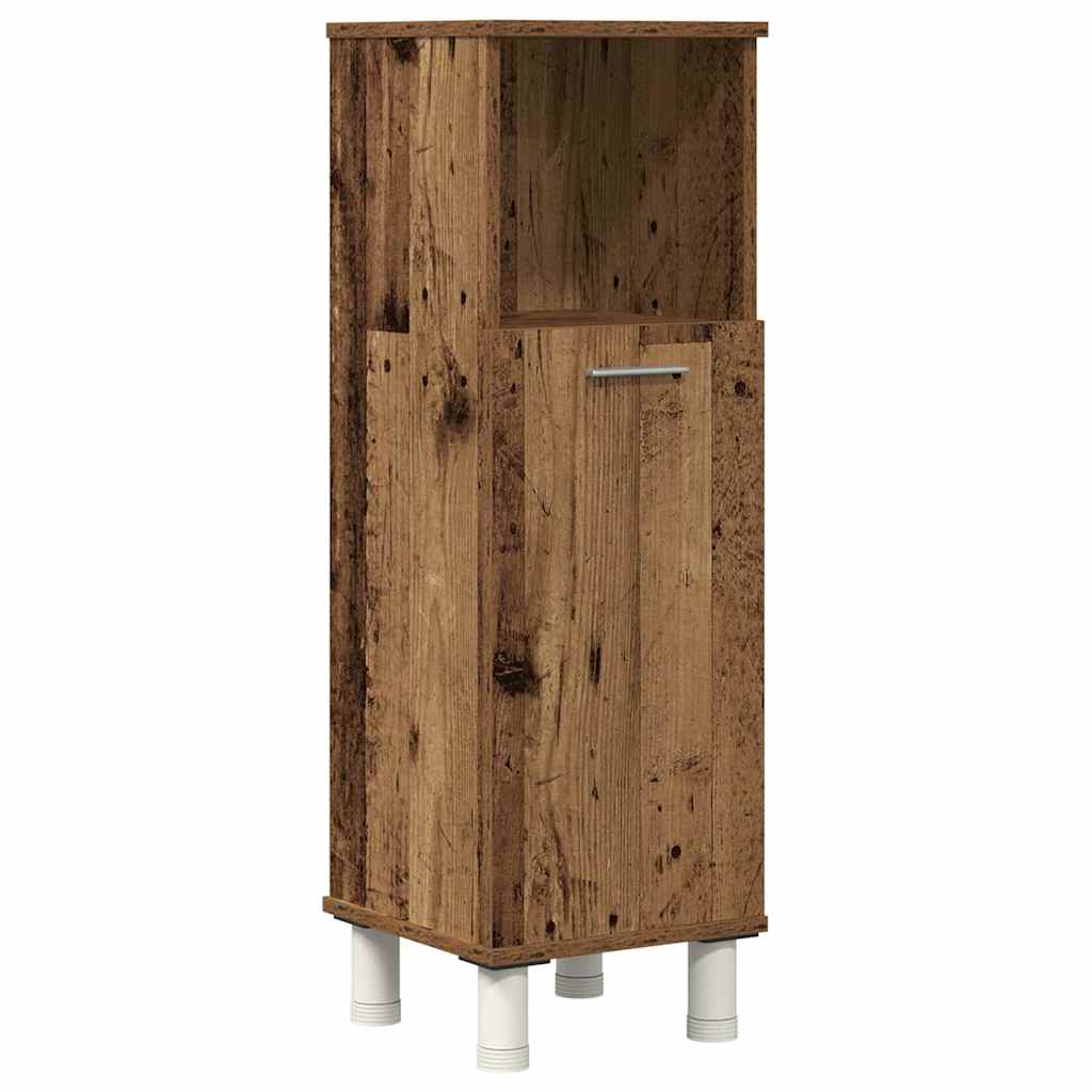 3 Piece Bathroom Furniture Set Engineered Wood