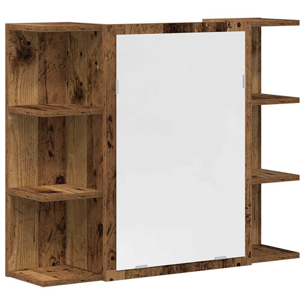 3 Piece Bathroom Furniture Set Engineered Wood
