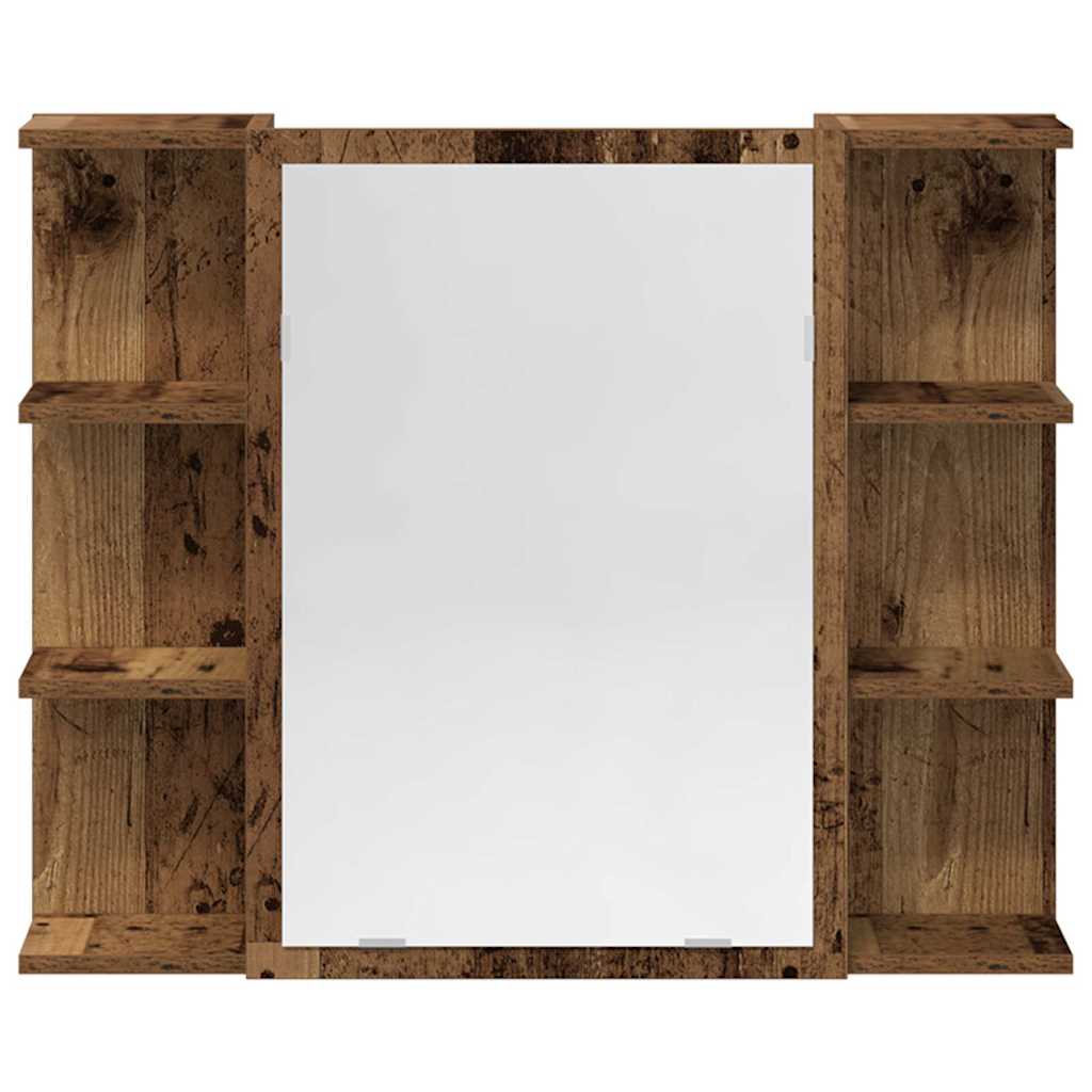 3 Piece Bathroom Furniture Set Engineered Wood