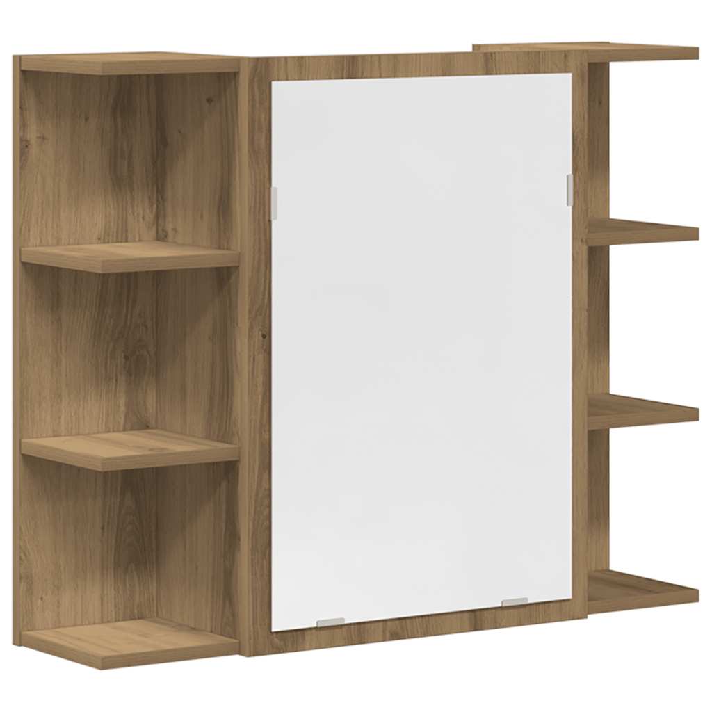 3 Piece Bathroom Furniture Set Engineered Wood
