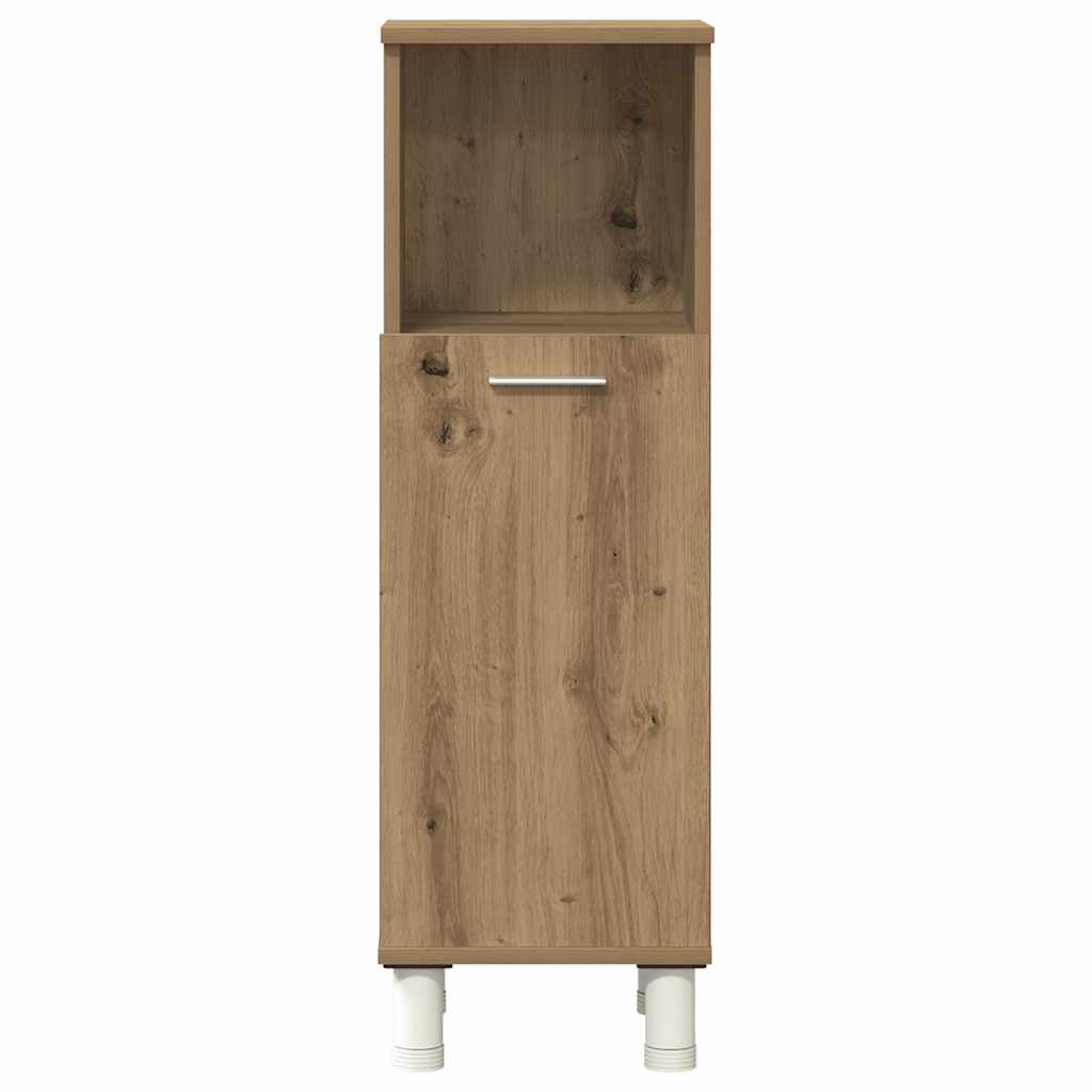 3 Piece Bathroom Furniture Set Engineered Wood