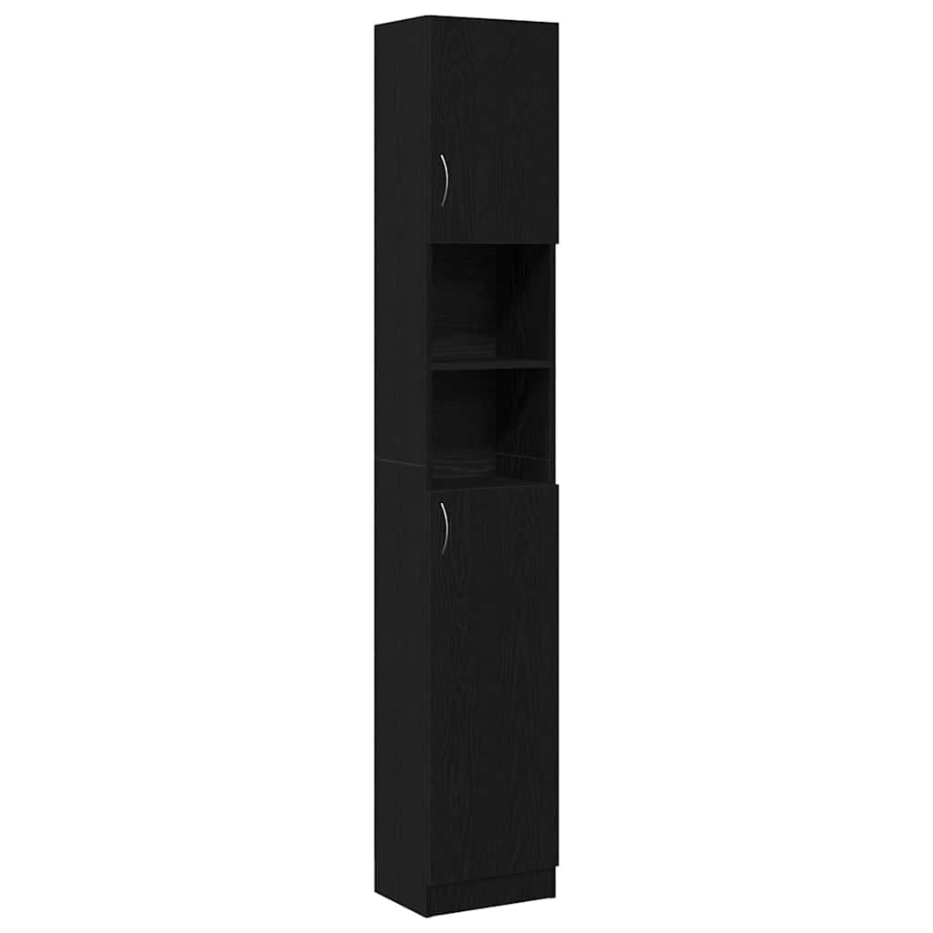 Bathroom Cabinet 32X25.5X190 Cm Engineered Wood