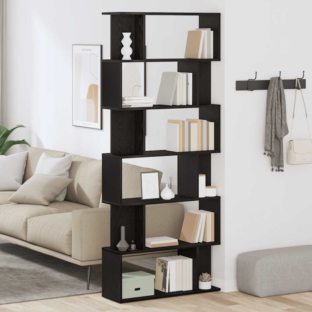 Bookcase 80X24X190.5 Cm Engineered Wood