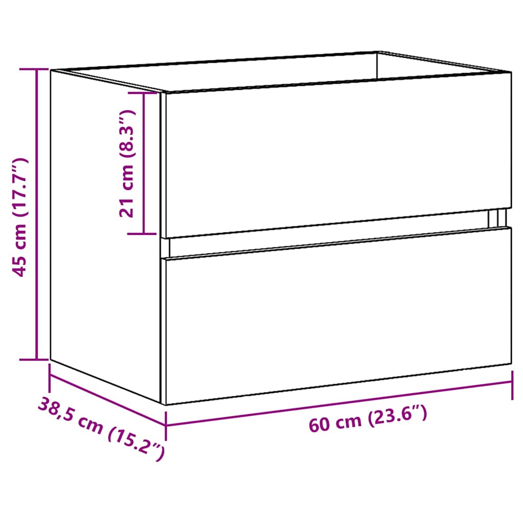 Sink Cabinet Engineered Wood