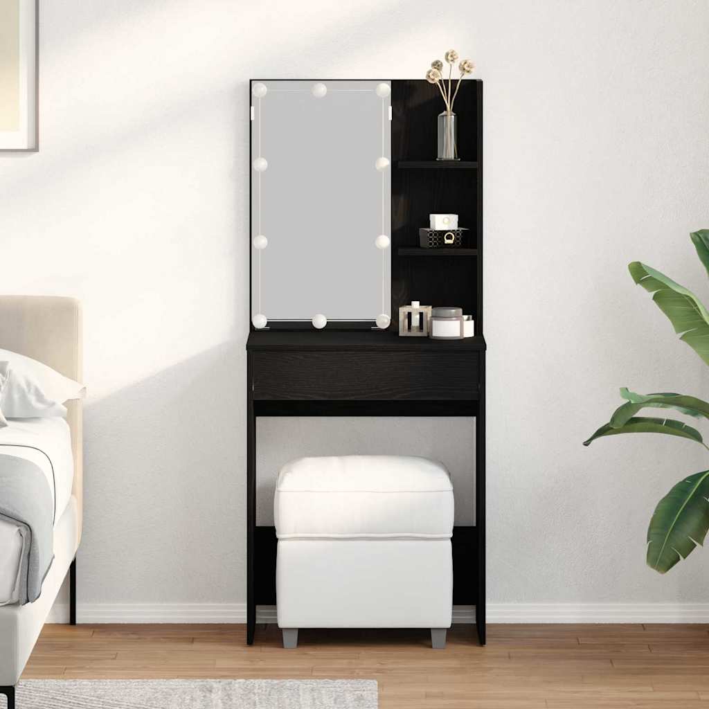Dressing Table 60 X 40 X 140 Cm Engineered Wood