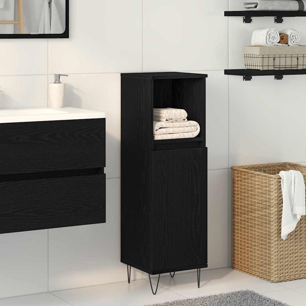 Bathroom Cabinet 30X30X100 Cm Engineered Wood
