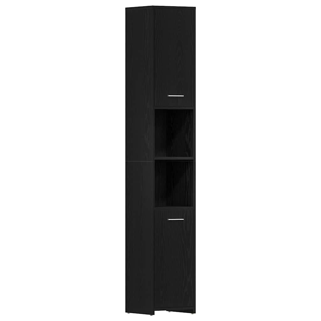 Bathroom Cabinet 30X30X183.5 Cm Engineered Wood
