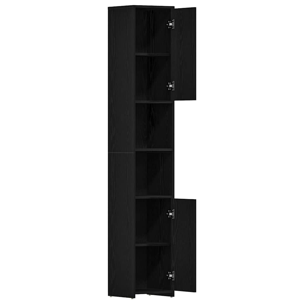Bathroom Cabinet 30X30X183.5 Cm Engineered Wood