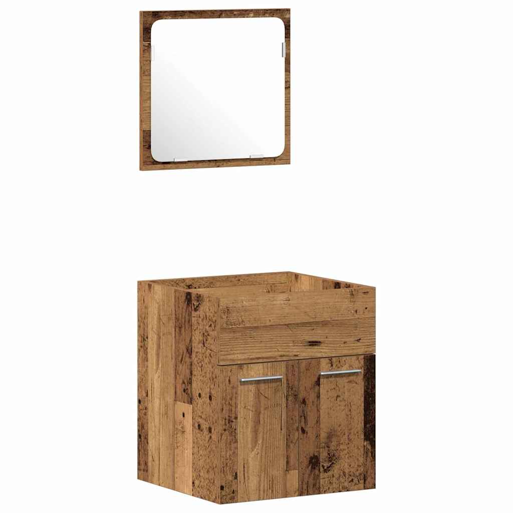 Bathroom Furniture Set 4 Pcs