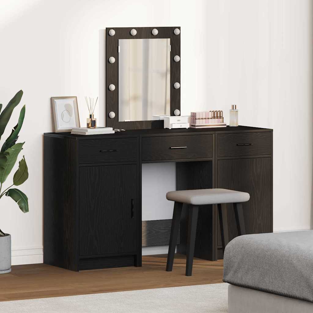 Dressing Table 3 Pcs Grey 50 X 41 X 135 Cm Engineered Wood