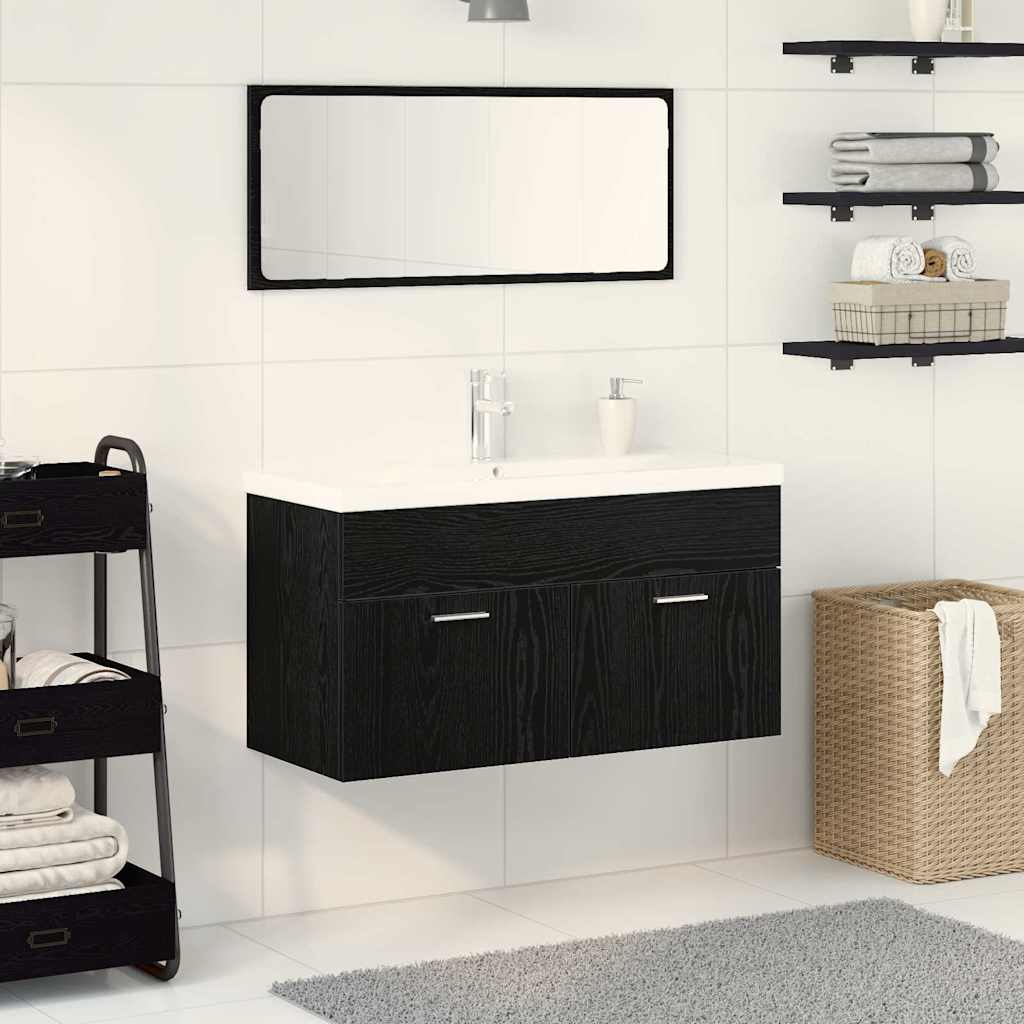 Bathroom Furniture Set Engineered Wood