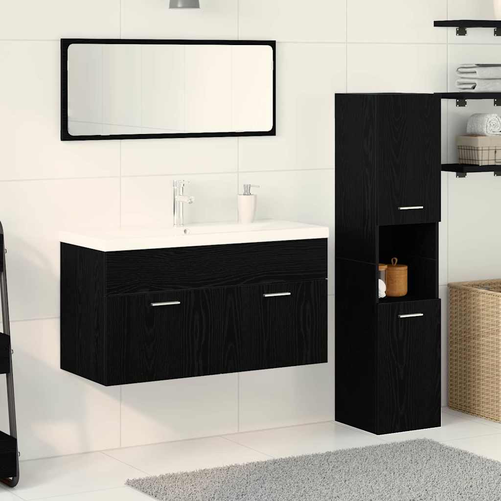 Bathroom Furniture Set Engineered Wood