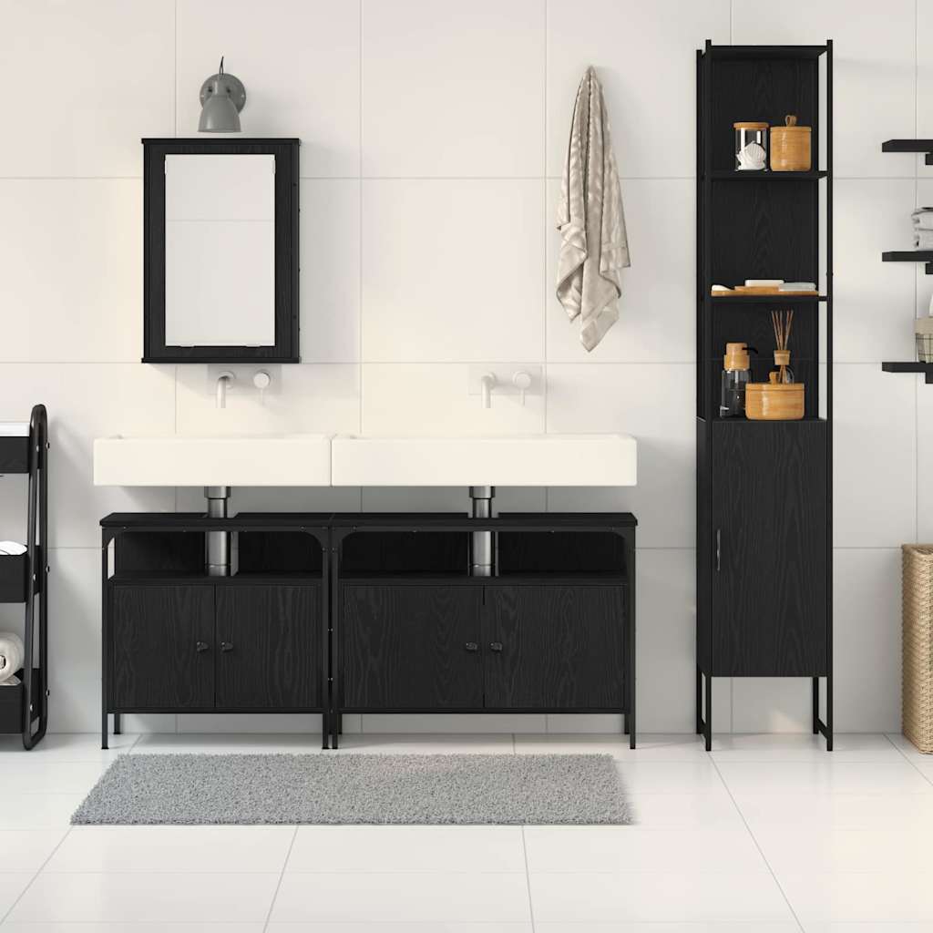 Bathroom Furniture Set 4 Pcs 33 X 33 X 185.5 Cm