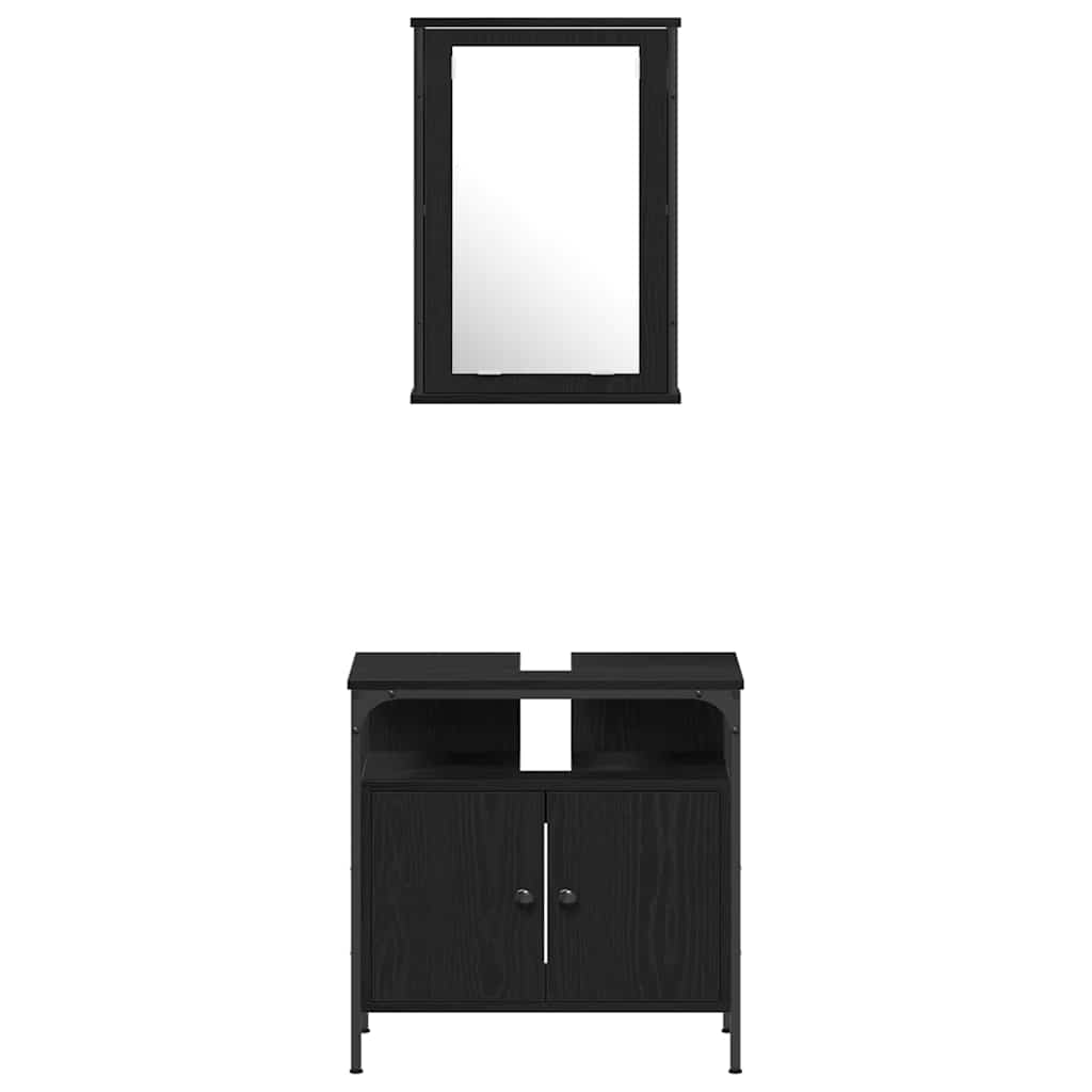Bathroom Furniture Set 4 Pcs 33 X 33 X 185.5 Cm