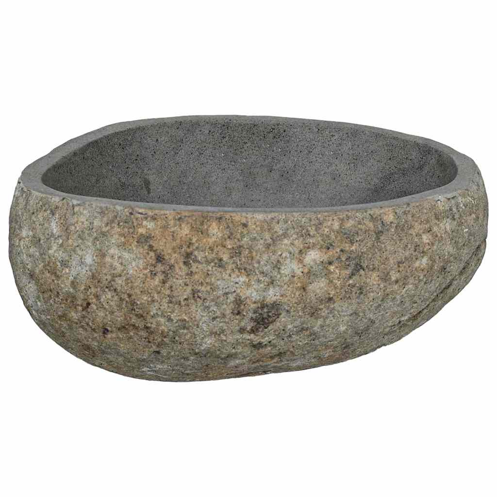Basin Light Grey River Stone
