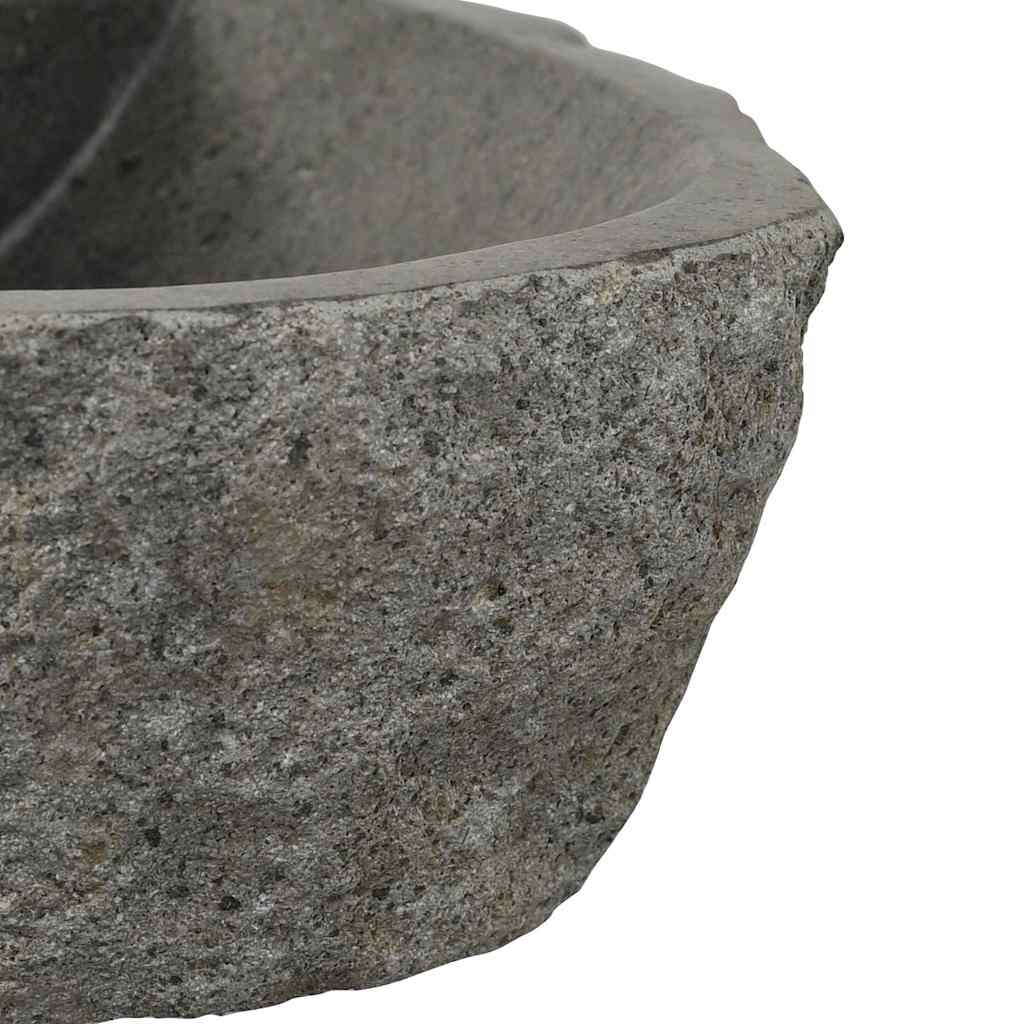 Wall Hung Basin Grey River Stone