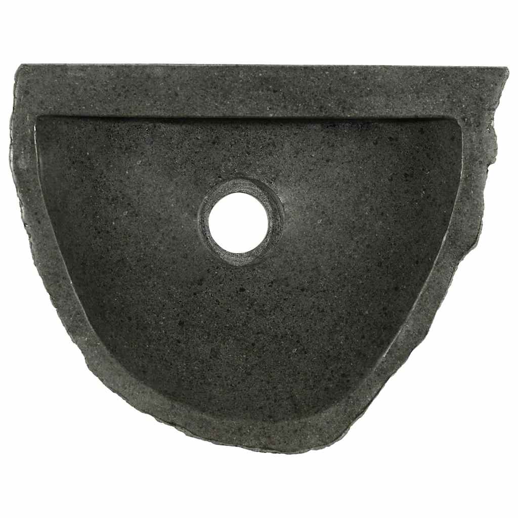 Wall Hung Basin Grey River Stone