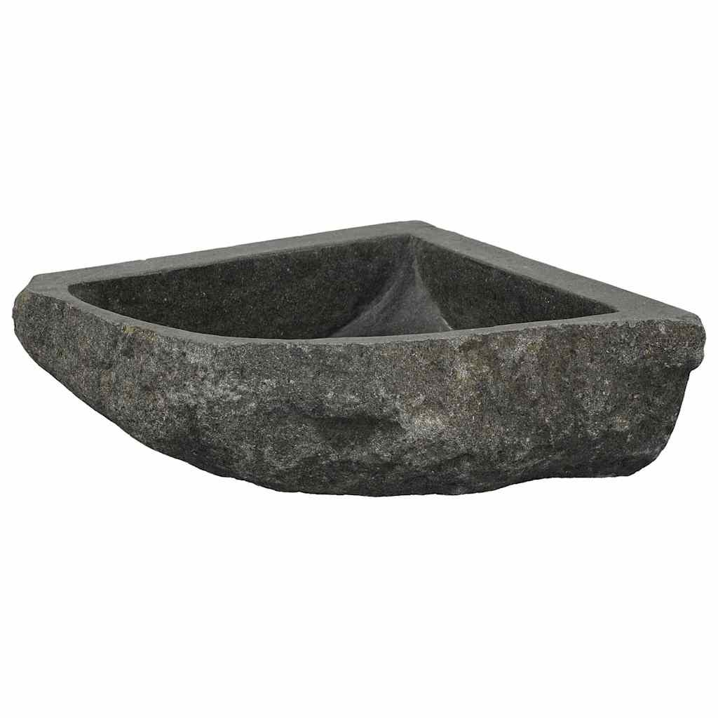 Wall Hung Corner Basin Grey