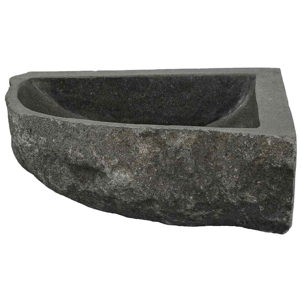 Wall Hung Corner Basin Grey