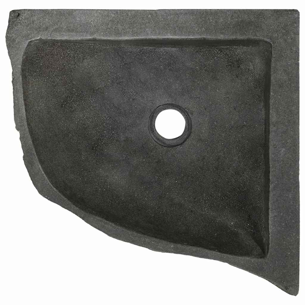 Wall Hung Corner Basin Grey