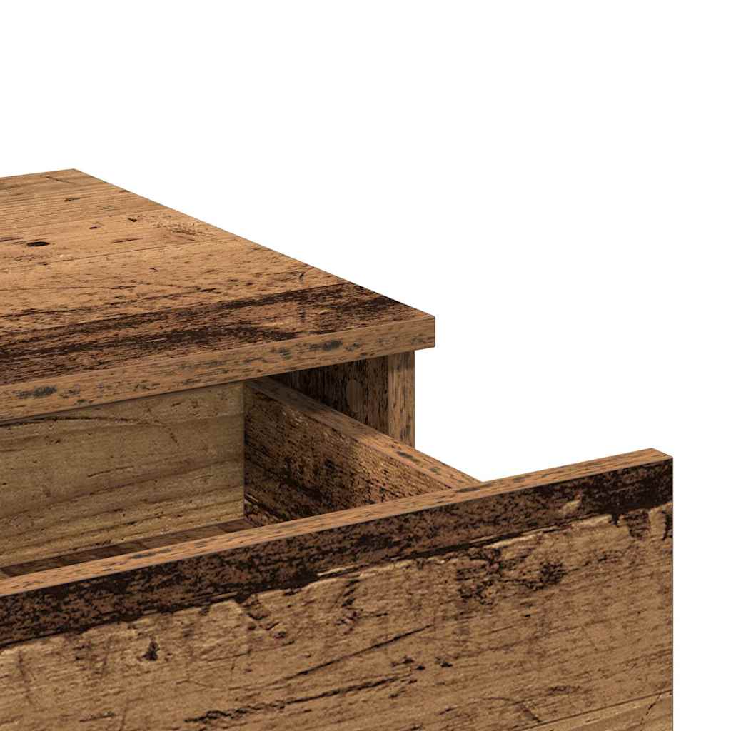 Dressing Table 100 X 40 X 130 Cm Engineered Wood