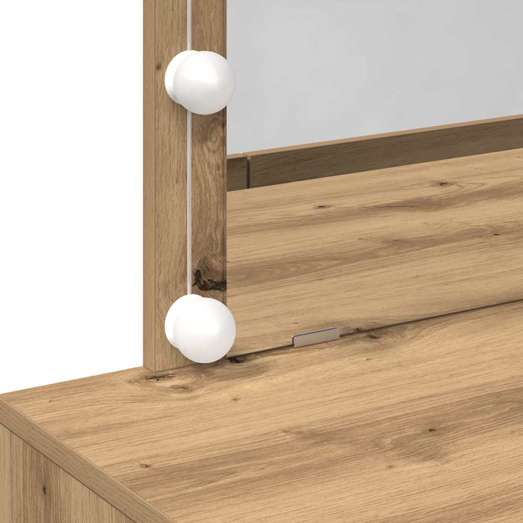Dressing Table 100 X 40 X 120 Cm Engineered Wood