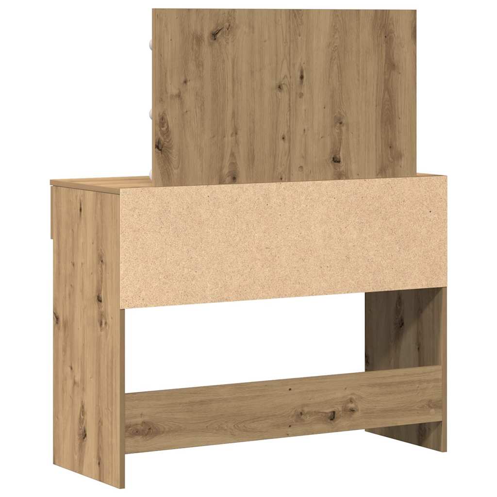 Dressing Table 100 X 40 X 120 Cm Engineered Wood