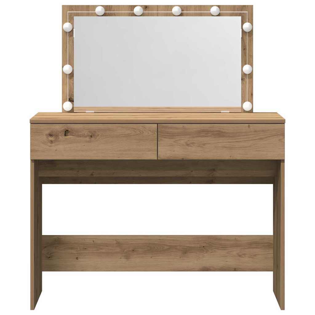 Dressing Table 100 X 40 X 120 Cm Engineered Wood