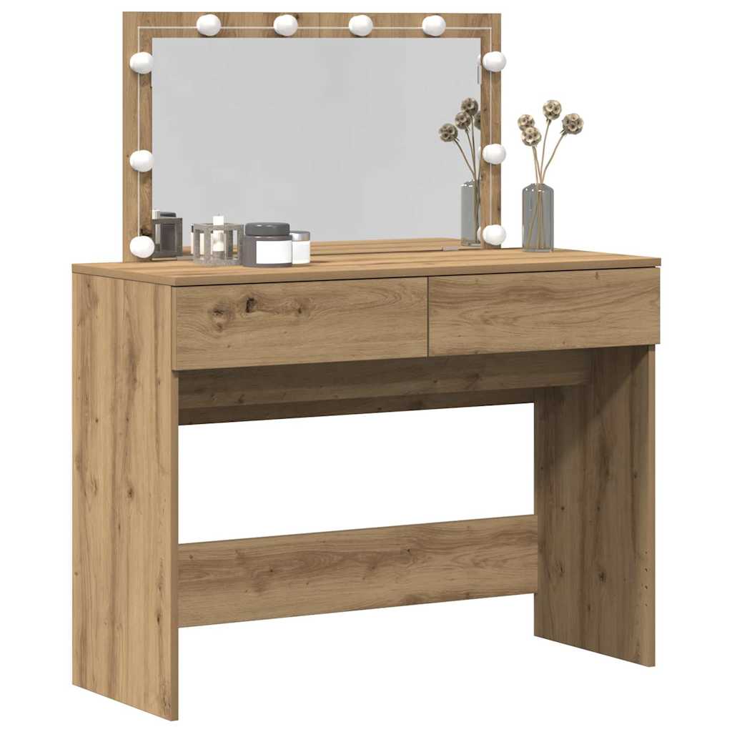Dressing Table 100 X 40 X 120 Cm Engineered Wood