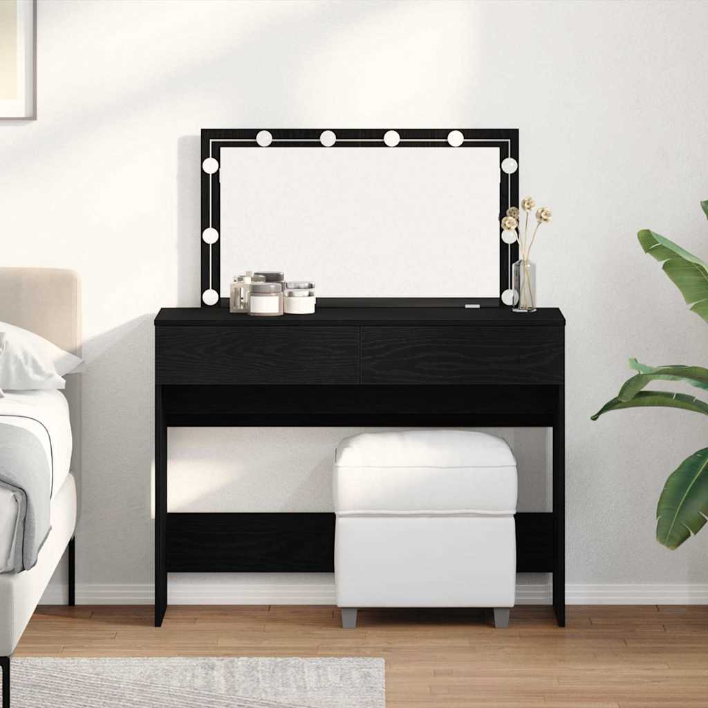 Dressing Table 100 X 40 X 120 Cm Engineered Wood