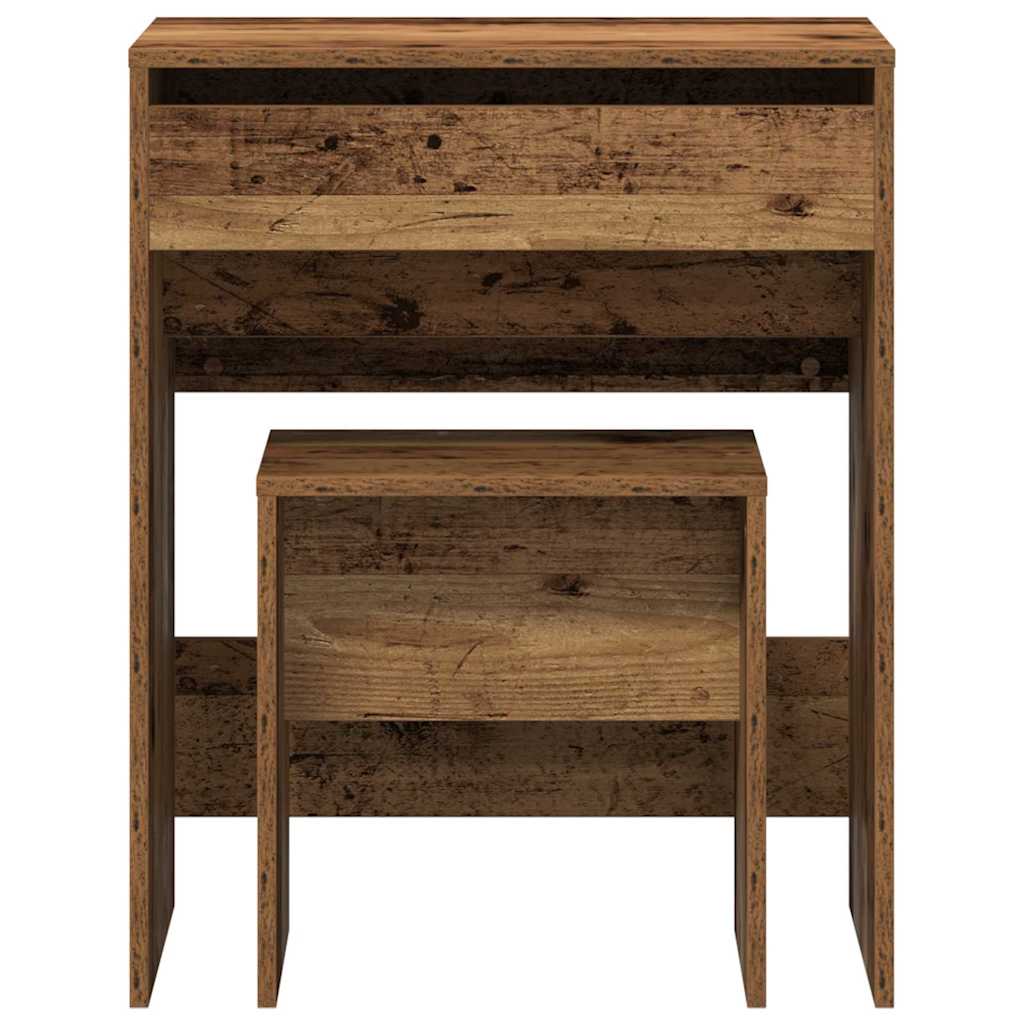 Dressing Table 60 X 40 X 75 Cm Engineered Wood