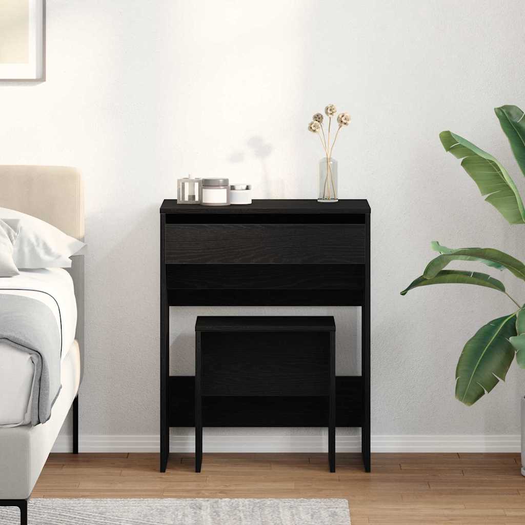Dressing Table 60 X 40 X 75 Cm Engineered Wood