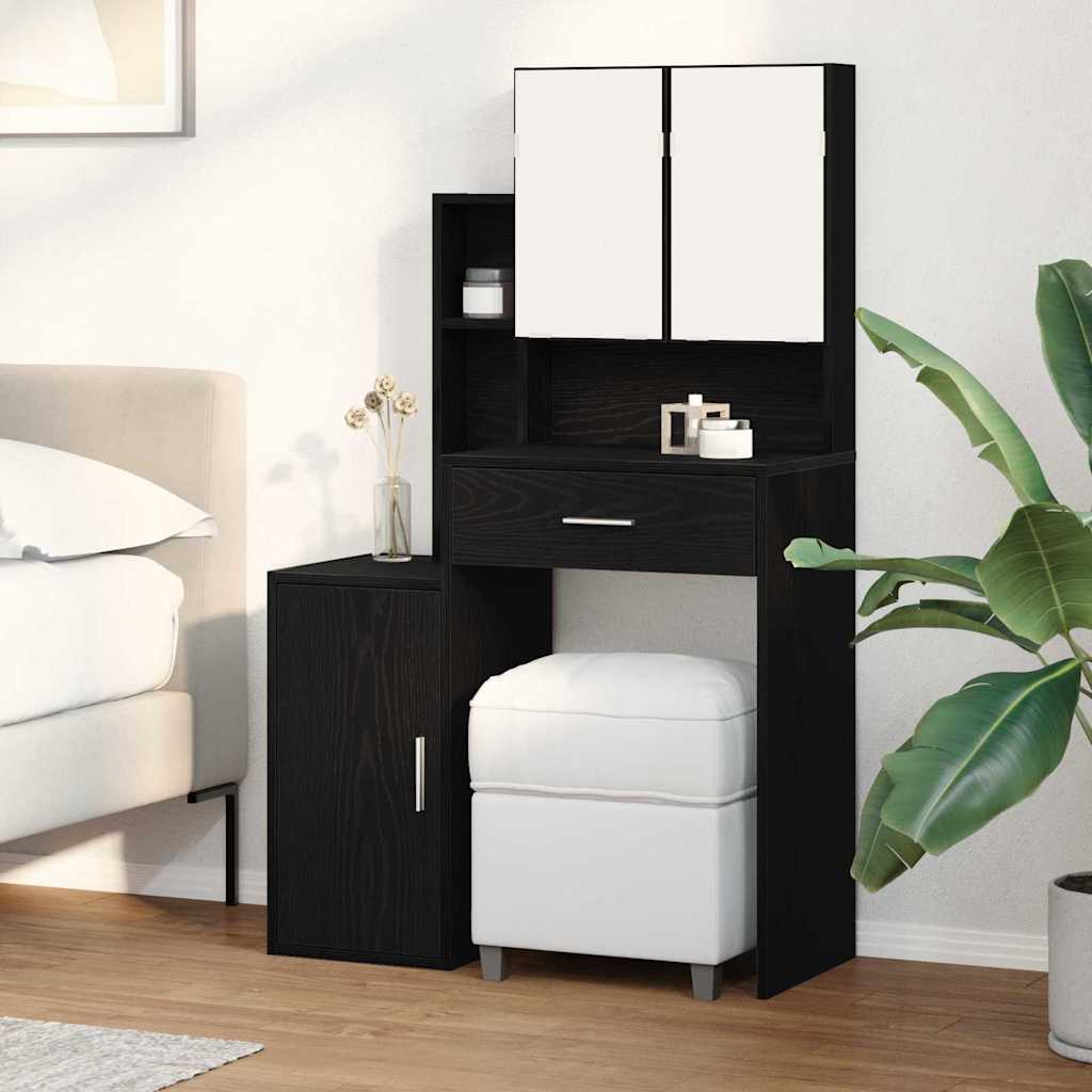 Dressing Table 80 X 35 X 132 Cm Engineered Wood