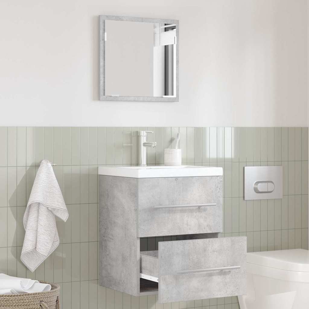 Bathroom Cabinet With Drawer 41 X 38.5 X 48 Cm Engineered Wood