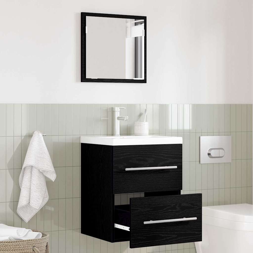 Bathroom Cabinet With Drawer 41 X 38.5 X 48 Cm Engineered Wood