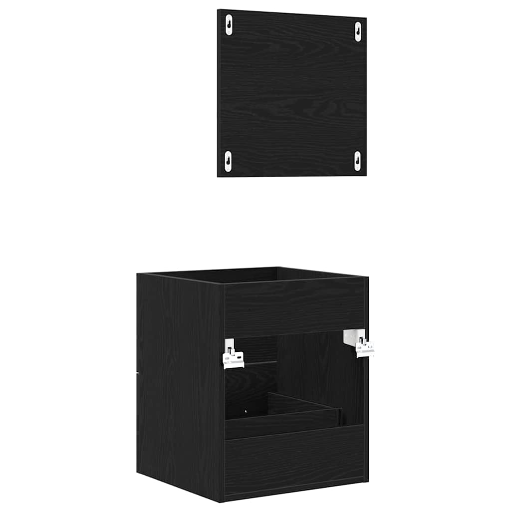 Bathroom Cabinet With Drawer 41 X 38.5 X 48 Cm Engineered Wood