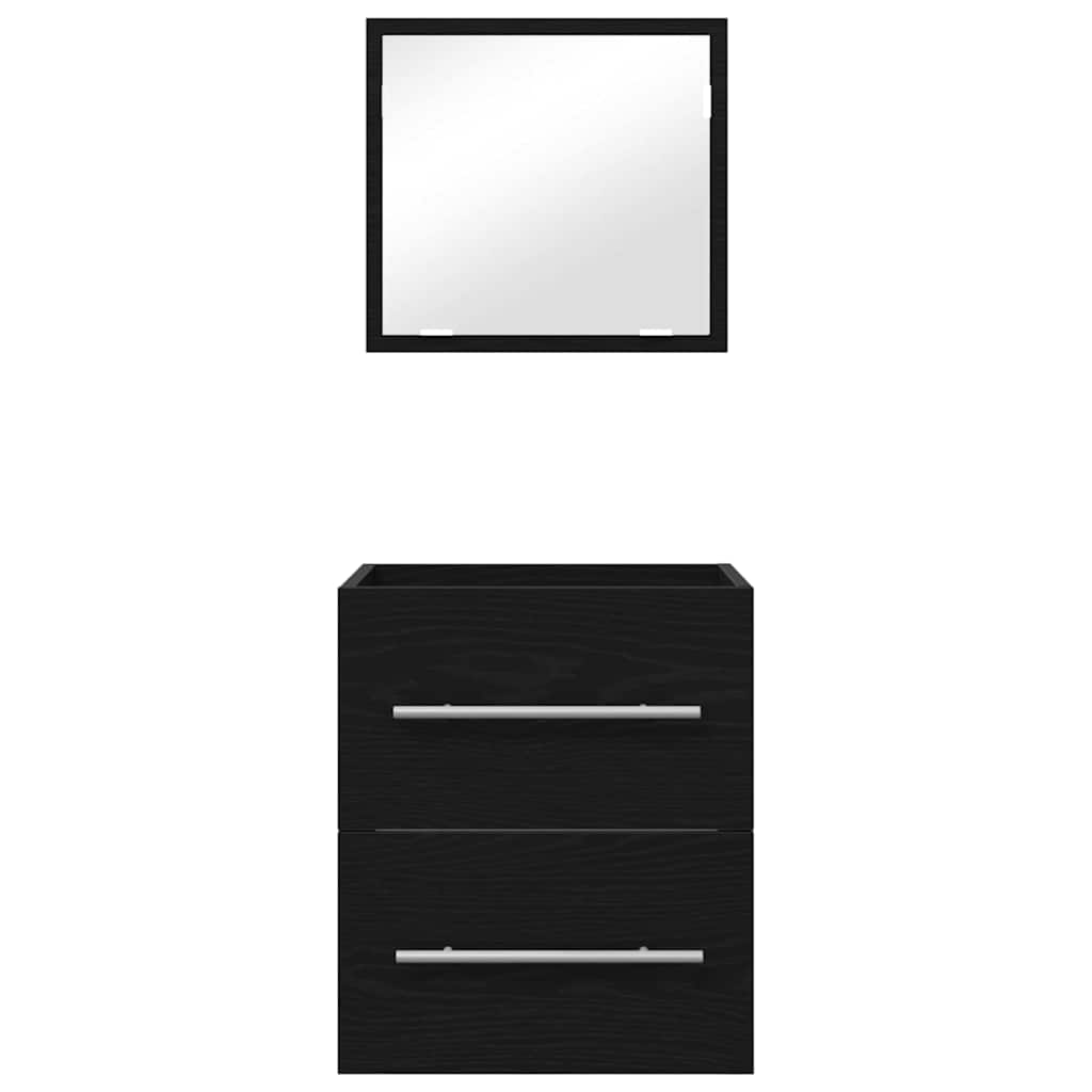 Bathroom Cabinet With Drawer 41 X 38.5 X 48 Cm Engineered Wood