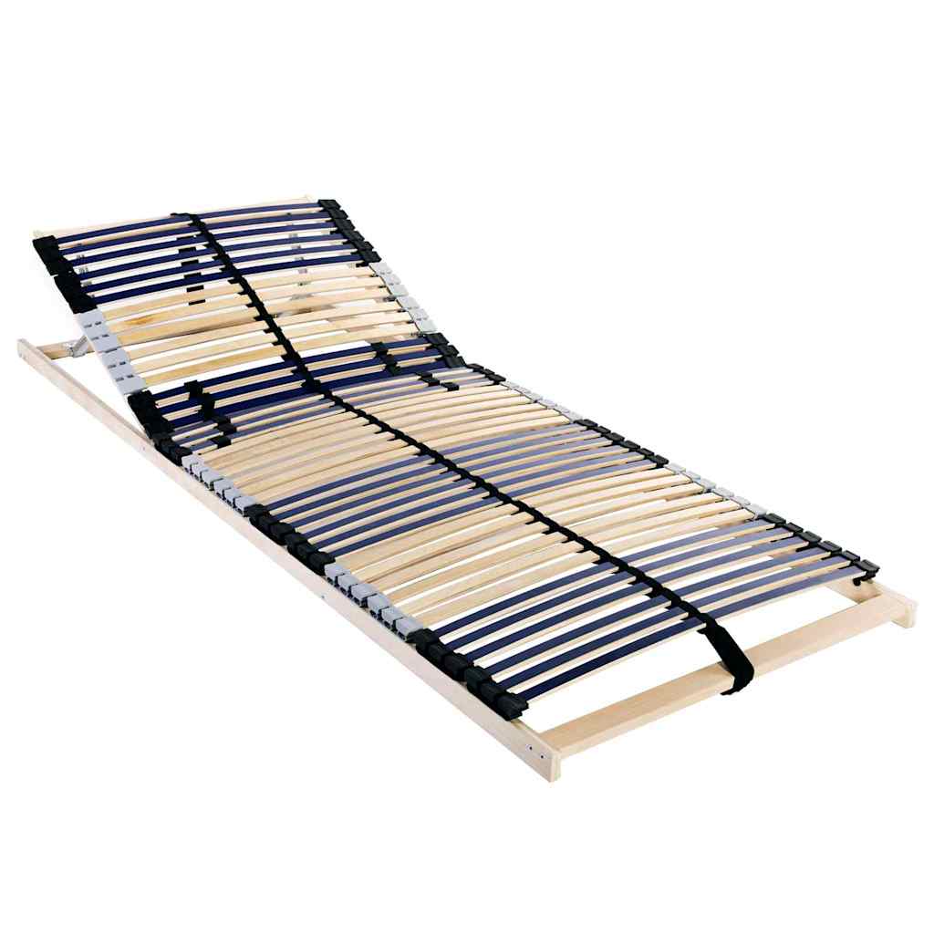 Slatted Bed Base Without Mattress With 42 Slats 7 Zones