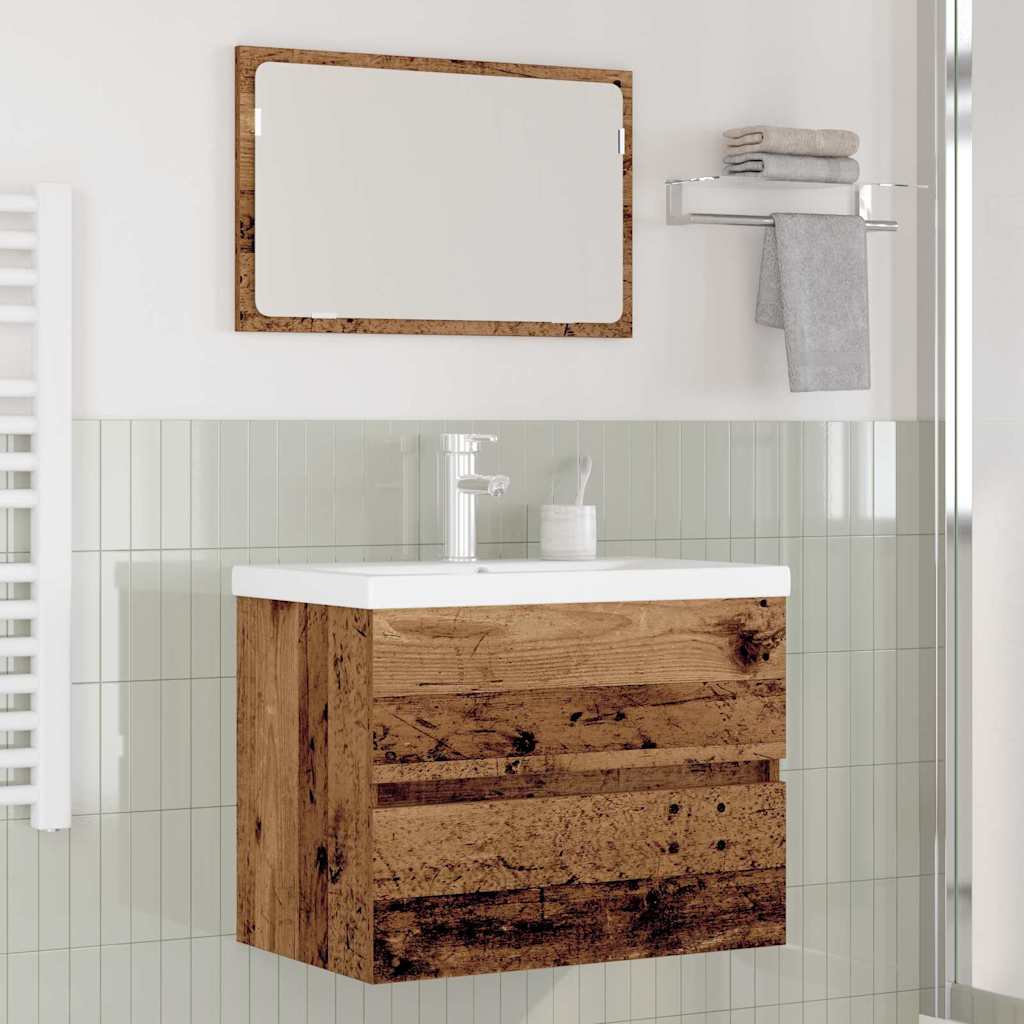 Bathroom Furniture Set Engineered Wood