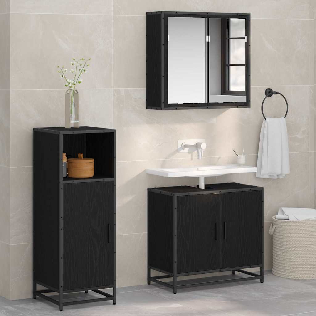 Bathroom Cabinet 35X37.5X100 Cm Engineered Wood