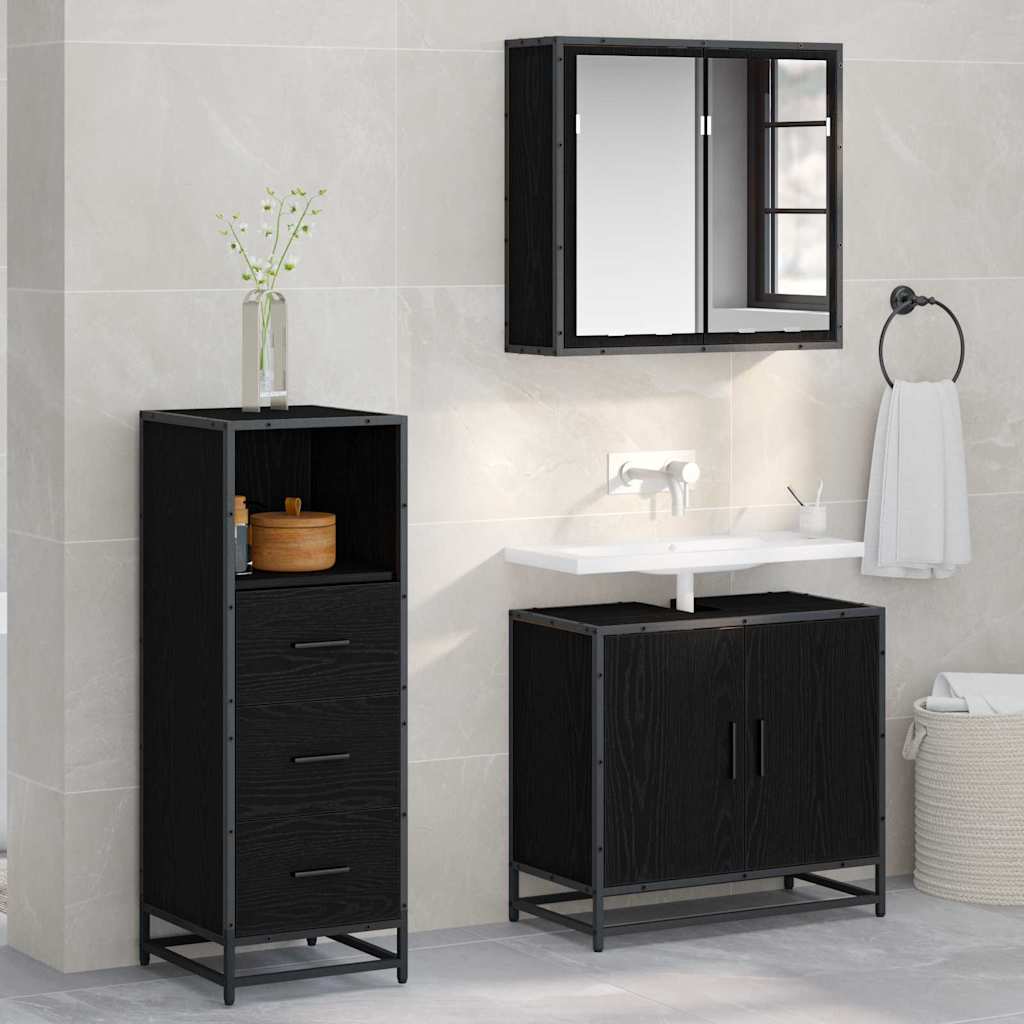 Bathroom Cabinet 35X37.5X100 Cm Engineered Wood