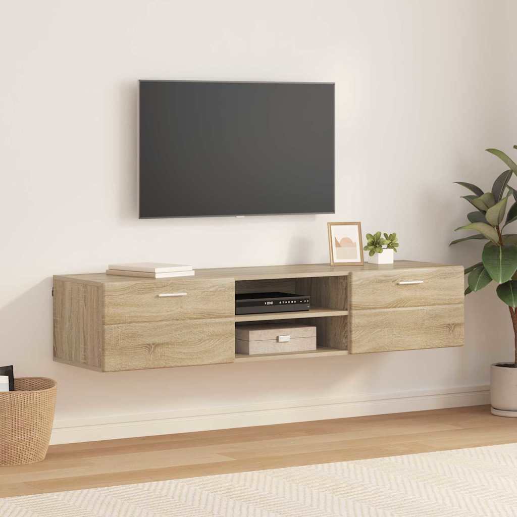 Tv Cabinet With Drawer 100.5 X 39 X 30 Cm Engineered Wood