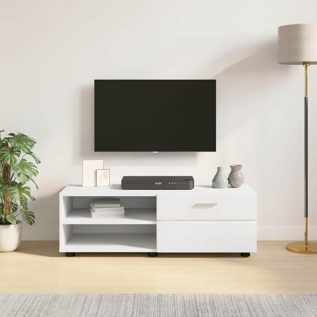 Tv Cabinet With Drawer 100.5 X 39 X 30 Cm Engineered Wood