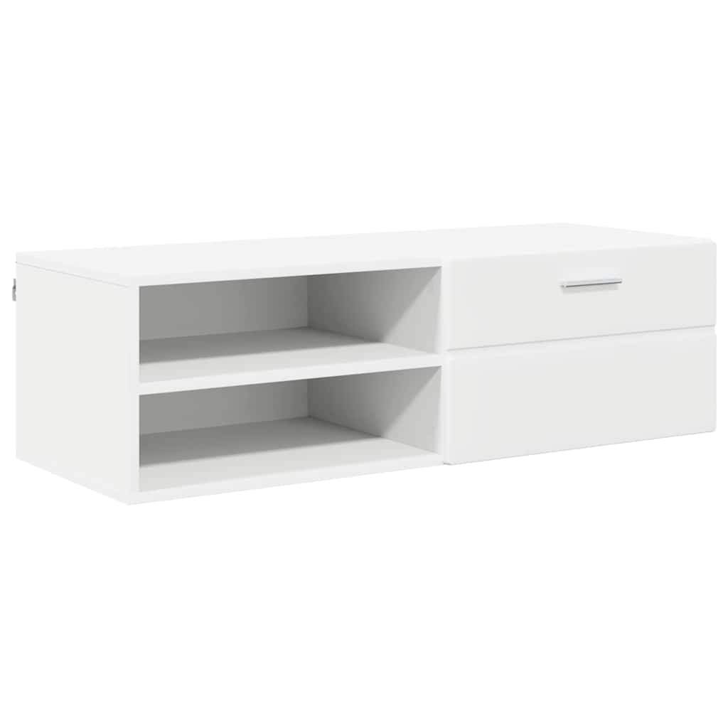 Tv Cabinet With Drawer 100.5 X 39 X 30 Cm Engineered Wood