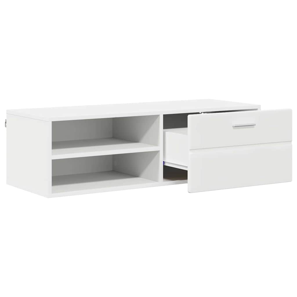 Tv Cabinet With Drawer 100.5 X 39 X 30 Cm Engineered Wood