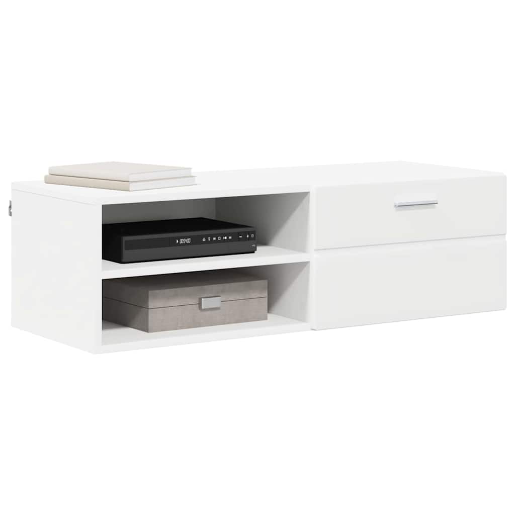 Tv Cabinet With Drawer 100.5 X 39 X 30 Cm Engineered Wood