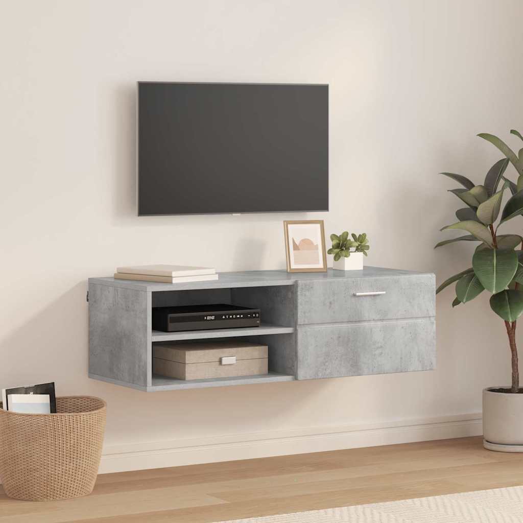 Tv Cabinet With Drawer 100.5 X 39 X 30 Cm Engineered Wood