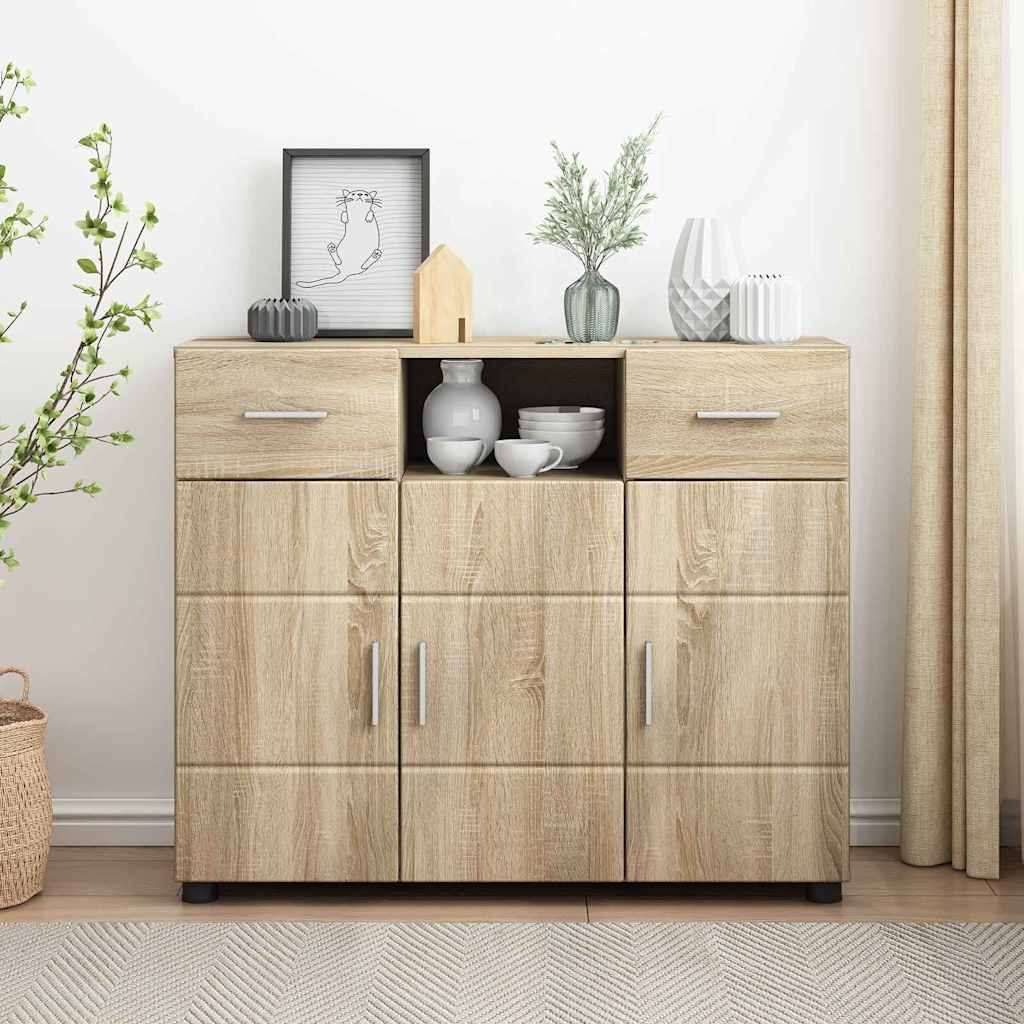 Tv Cabinet With Drawer 100.5 X 39 X 30 Cm Engineered Wood