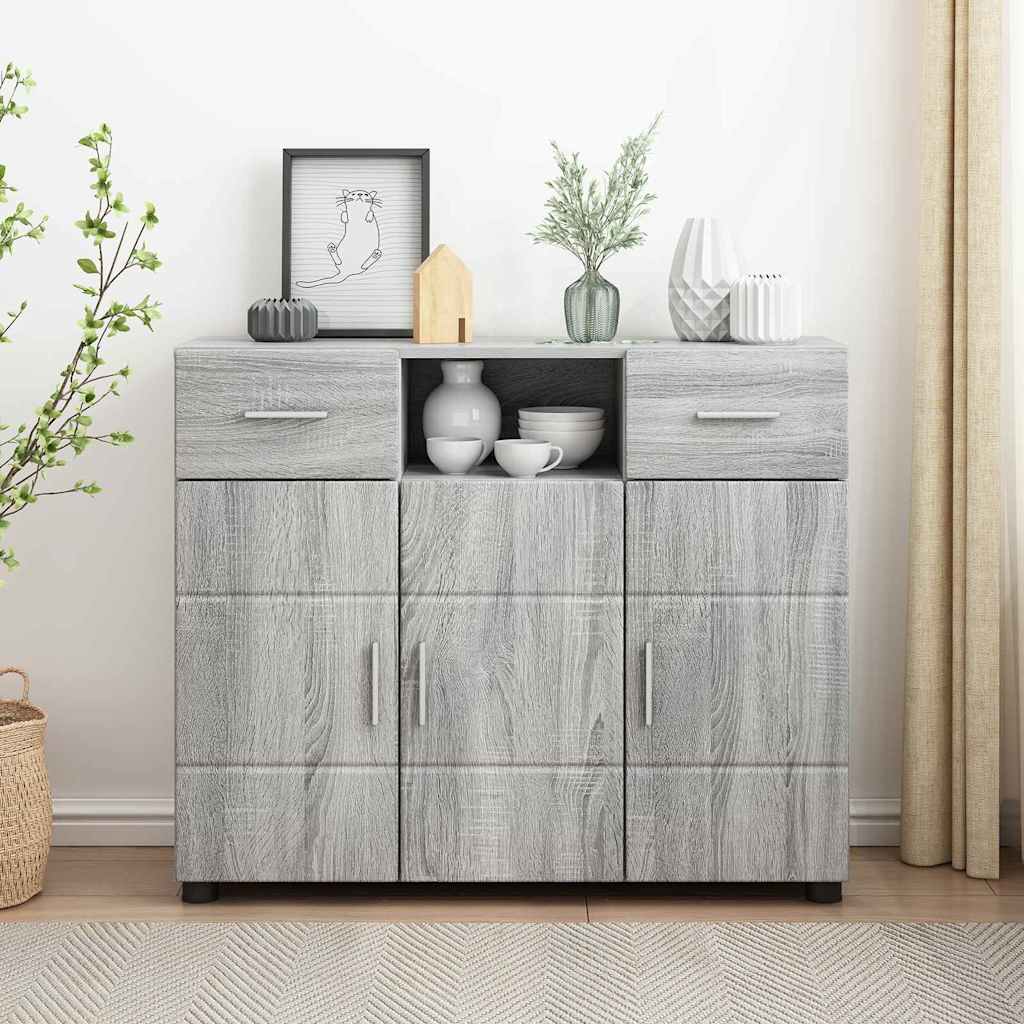 Tv Cabinet With Drawer 100.5 X 39 X 30 Cm Engineered Wood